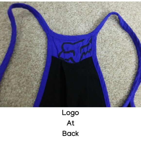 Vintage Fox Racing All The Way Zip Up Tank Top - Picture 7 of 12